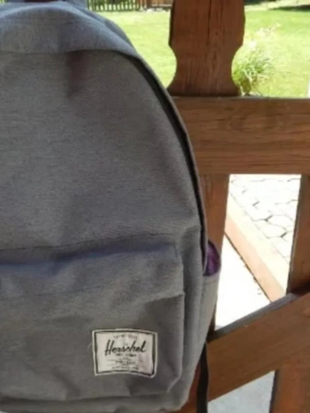 Backpack Herschel Supply Co Classic Backpack Periscope Ripstop Canvas Grey Bag
